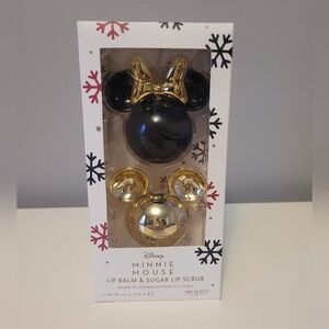 Minnie Mouse Lip Balm And Sugar Lip Scrub, BNIB